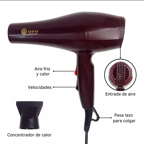 Secador de pelo 2 velocidades Or9046 - Imagen 14