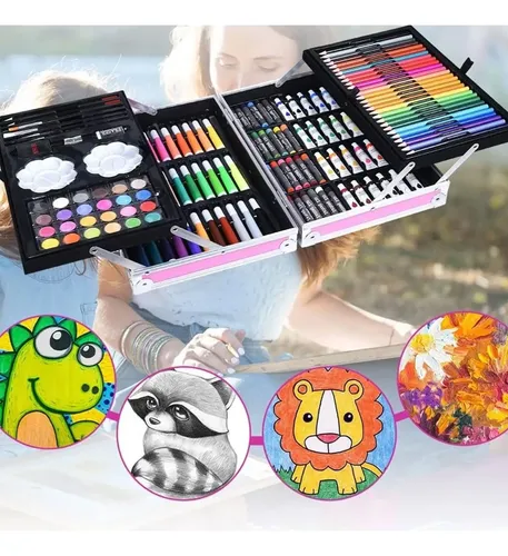 Set arte y dibujo en maletín metálico 52ma1 - Image 5