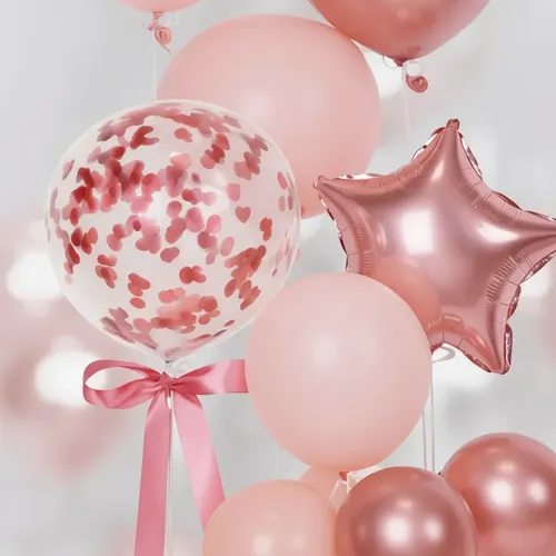 Set globos metalizados con base decoración para fiesta Cgl2101 - Image 7