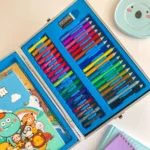 Set de arte para dibujo 106 piezas en maletín 25015 - Image 13