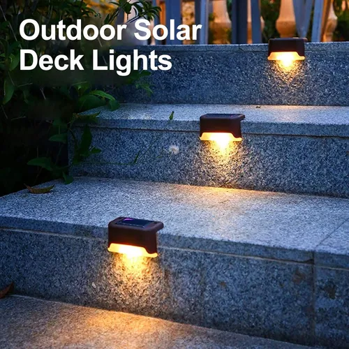 Set X4 lámparas solares LED para jardín y escaleras Av5555 - Image 8