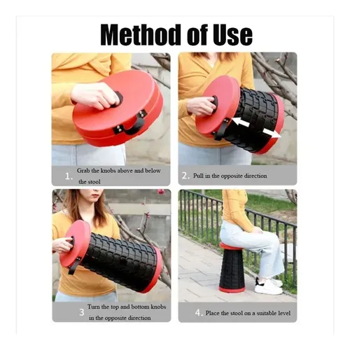 Silla plegable portátil de plástico 241363 - Image 32