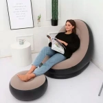 Sillón inflable con reposapiés - Imagen 3