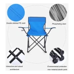 Sillon silla plegable director camping porta vaso y bolso - Image 2