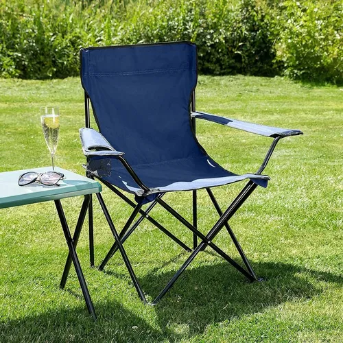 Sillon silla plegable director camping porta vaso y bolso - Image 24