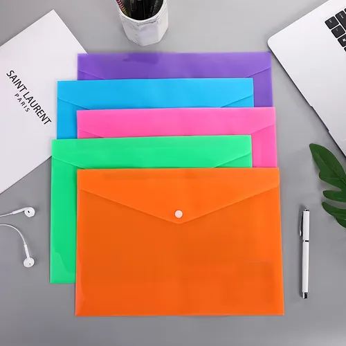 X 12 sobres plásticos A4 con broche - Image 15