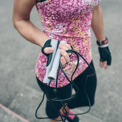 Soga De Salto 2,50 Metros Plastica Con Agarres Ergonomicos - Image 3