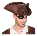 Sombrero pirata tricornio para Halloween So98 - Image 6