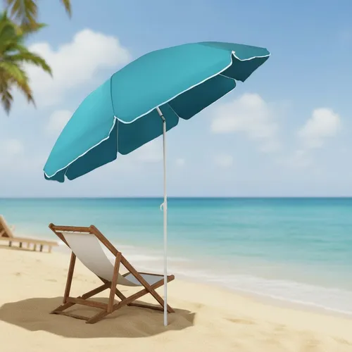 Sombrilla inclinable playera 2 mts reforzada de verano ssop1 - Image 6