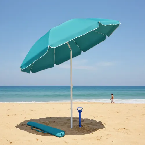 Sombrilla inclinable playera 2 metros proteccion UV Spinit - Image 1