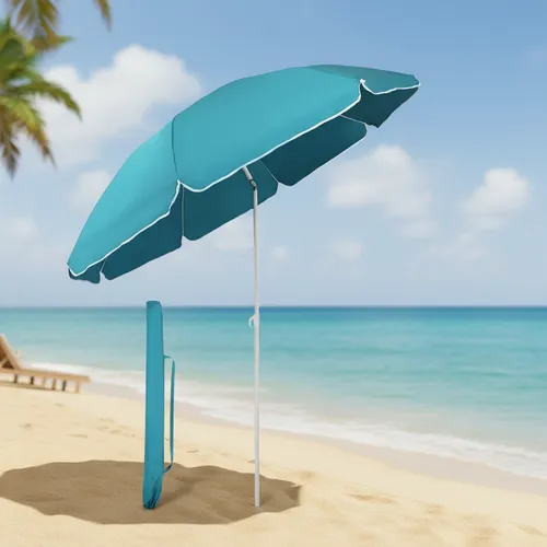 Sombrilla inclinable playera 2 metros proteccion UV Spinit - Image 3