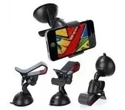 Soporte de celular para auto con pinzas y ventosa - Imagen 8