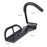 Soporte de pared para colgar bicicletas gancho colgante – zoom detalle