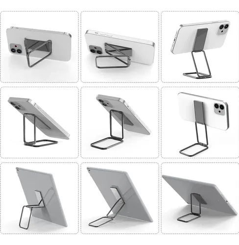 Soporte Metalico Para Celular Plegable De Escritorio Qq143 - Image 7