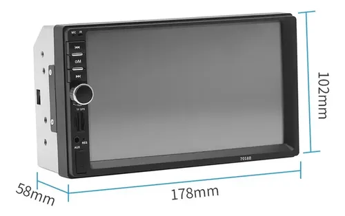 Stereo auto con pantalla 7018b - Image 7