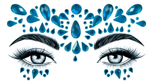 Stickers gemas faciales autoadhesivas - Image 8