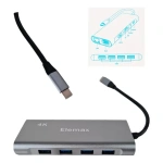Switch 4k 11 En 1 Adaptador Hub Tipo C Hdtv Para Pc Tv Sw942 - Image 8