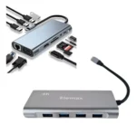 Switch 4k 11 En 1 Adaptador Hub Tipo C Hdtv Para Pc Tv Sw942 - Image 4