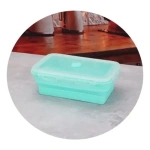 Taper Lunchera Plegable Portatil Vianda Comida Escuela S1809 - Imagen 14