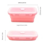 Taper Lunchera Plegable Portatil Vianda Comida Escuela S1809 - Imagen 20