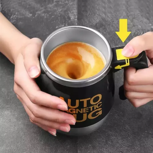 Taza Batidora Termica Automática Con Helice A Pilas Cafe - Imagen 10