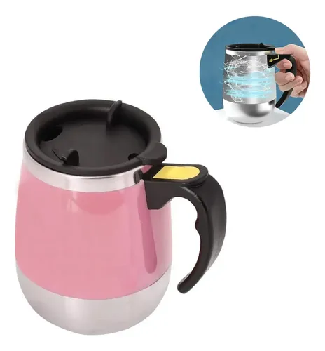 Taza Batidora Termica Automática Con Helice A Pilas Cafe - Imagen 17