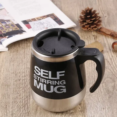 Taza Batidora Termica Automática Con Helice A Pilas Cafe - Imagen 9