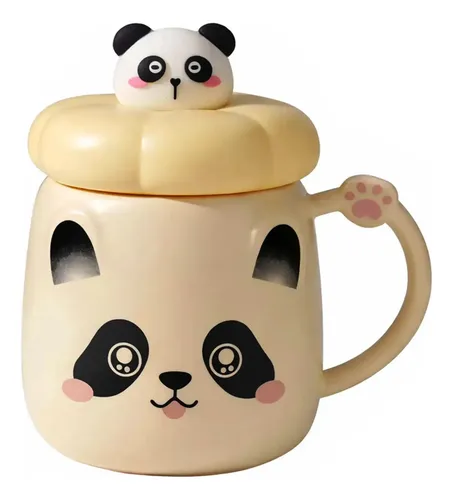 Taza de cerámica con diseño panda Aa1423 - Imagen 3