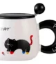 Taza de cerámica diseño dibujo animales Mt09354