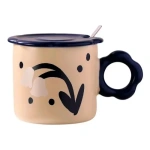 Taza de cerámica diseño de flores Mt09347 - Imagen 16