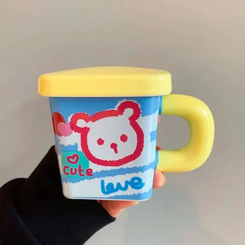 Taza cerámica colorida de animales Mt09331 - Image 20