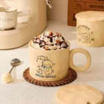 Taza cerámica perro beige Mt09307 - Image 2