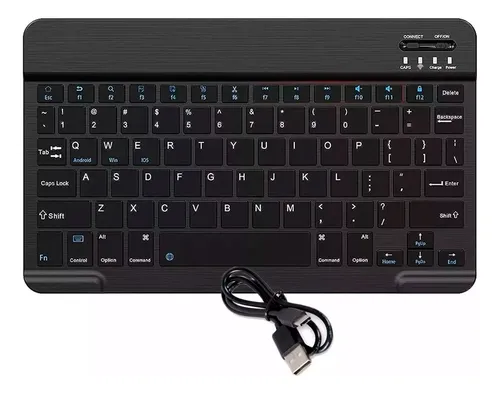 Teclado Bluetooth Mini Inalambrico Tablet Tv Notebook 9101 - Image 8