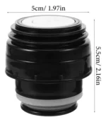 Termo Bala Acero Inox 1 Litro Tapon Matero Gris - Image 5