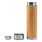 Termo con sensor de temperatura 500 ml simil madera 2059 - Imagen 10