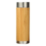 Termo con sensor de temperatura 500 ml simil madera 2059 - Imagen 5