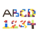 Tetris 40 Piezas Madera Montesori Rompecabezas Encastre - Imagen 3