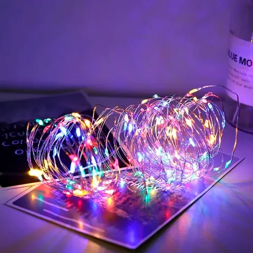 Tira alambre LED RGB 3mts – imagen de uso
