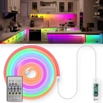 Tira de luces usb led luz neon 5 metros con control rgb-ic - Image 8