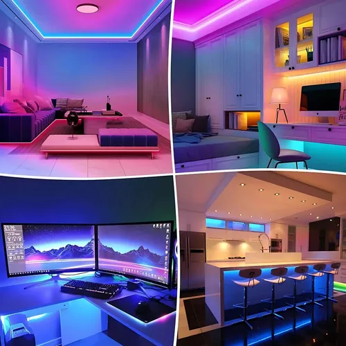 Tira de luces usb led luz neon 5 metros con control rgb-ic - Image 3