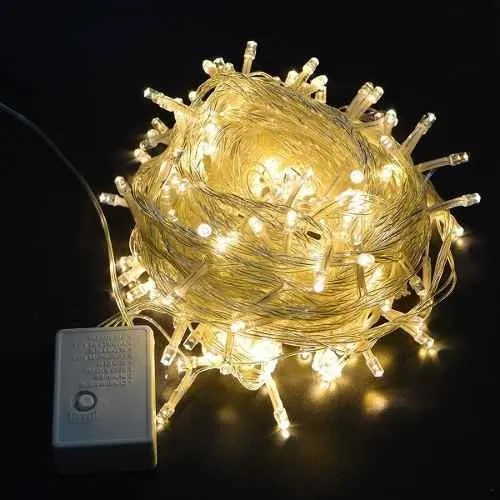 Guirnalda led de 220v 8 metros - 100 Luces blanco cálido - Image 3