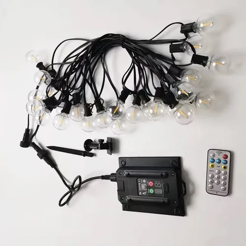 Tira guirnalda LED con 25 focos solares Gsl-1525 - Image 7