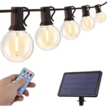 Tira guirnalda LED con 25 focos solares Gsl-1525