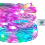 Tira silicona led con conexión USB de 10 metros - RGB y Blanco Cálido