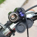 Toma Encendedor + Cargador Usb Con Interruptor Moto El0293 - Imagen 2