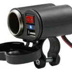 Toma Encendedor + Cargador Usb Con Interruptor Moto El0293