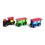 Tren Juguete Didáctico Imantado Madera Niños Locomotora - Image 3