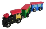 Tren Juguete Didáctico Imantado Madera Niños Locomotora