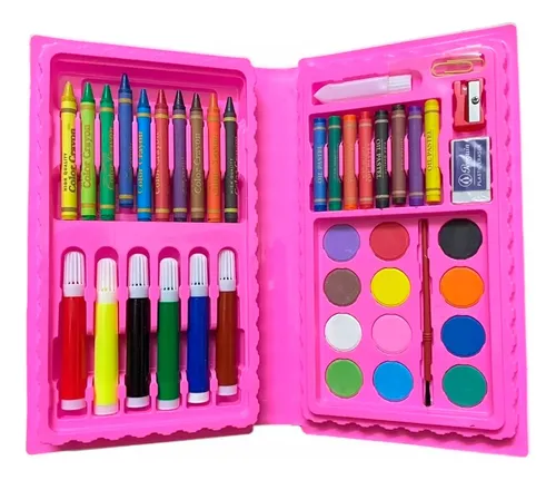 Valija escolar 42 piezas crayones y acuarelas 90550 - Imagen 9