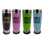 Vaso Batidor Shaker Auto Mezclador De Cafe 450 Ml Mt08993 - Imagen 15